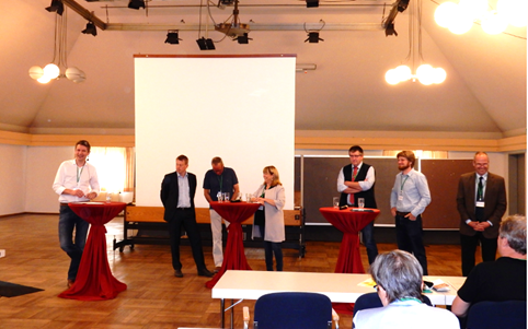 Podiumsdiskussion mit den Referenten, Moderator: Sönke Hauschild, Bauernverband Schleswig-Holstein (Quelle: DLKG)